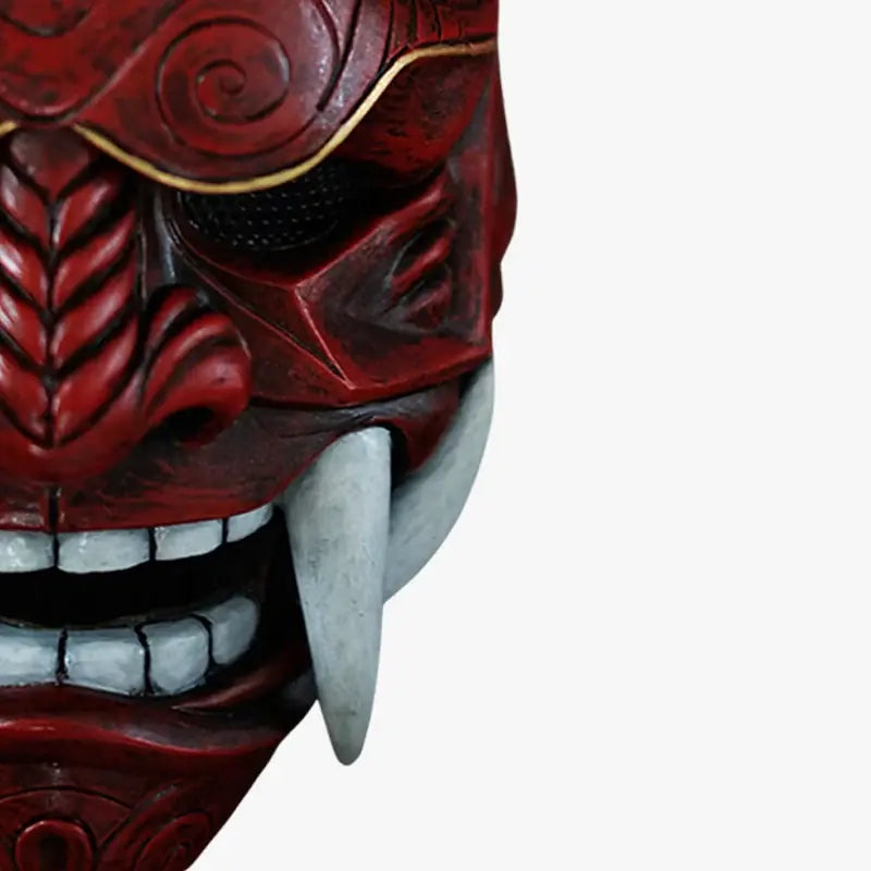 Masque Japonais Démon Hannya en Fibre de Verre