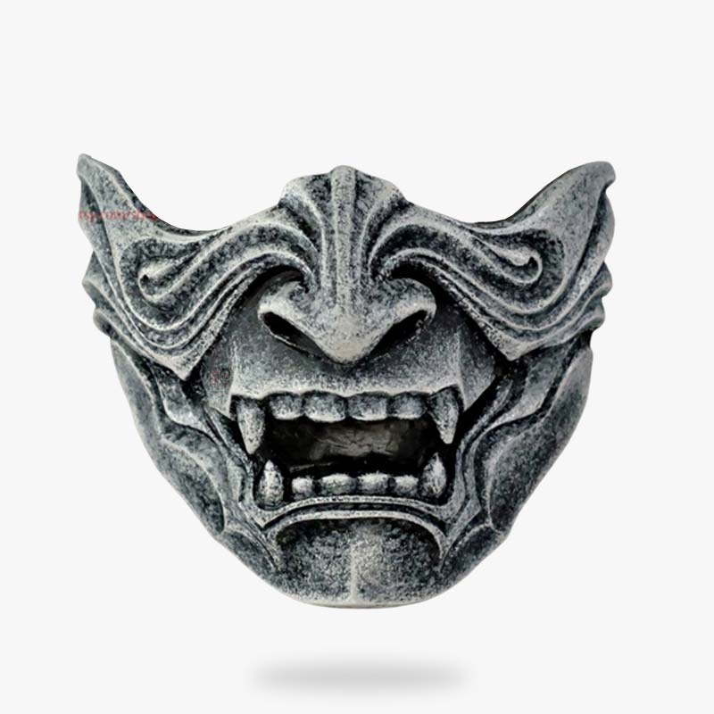 Masque Samouraï Inspiré du Dragon et de l'Oni
