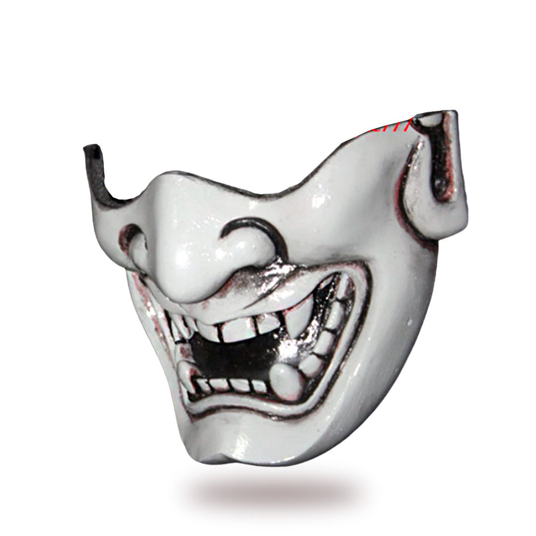 Masque Japonais Demi-Masque Démon Hannya