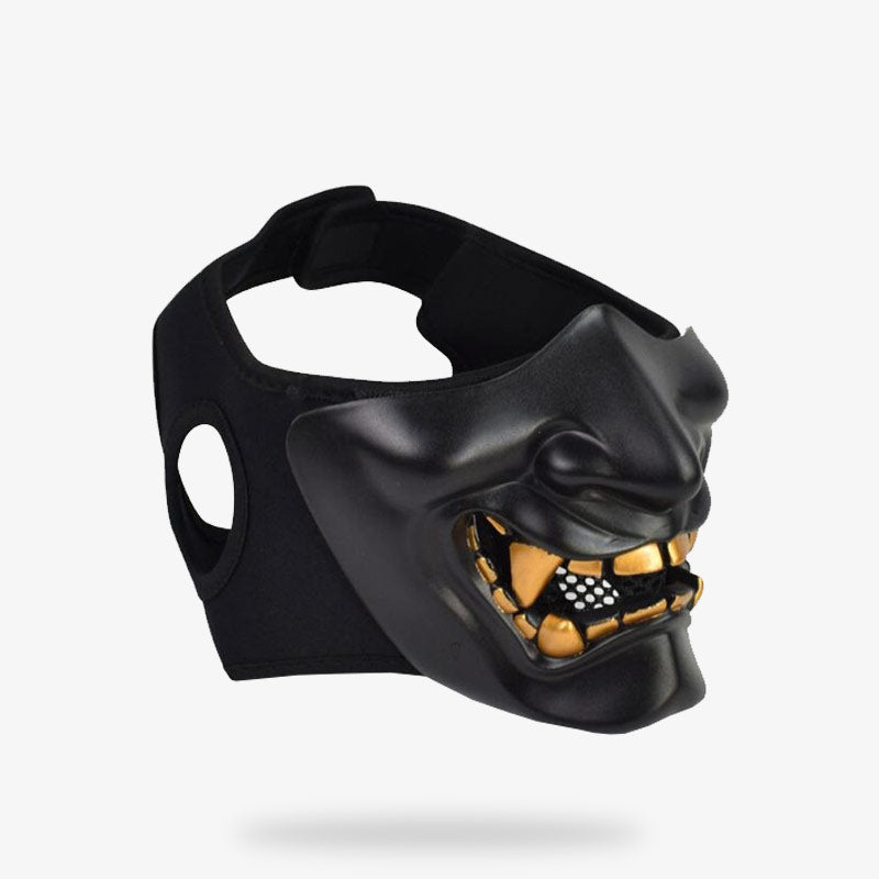 Masque Japonais Ninja Oni Bandeau Néoprène