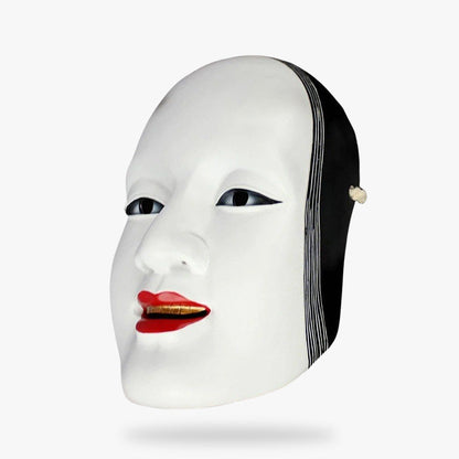 Masque Japonais Nô en Résine à Cordon