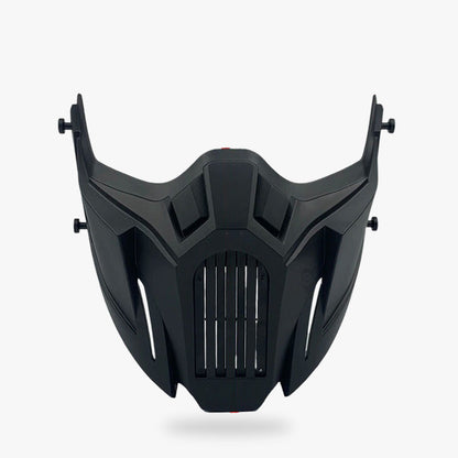 Masque Japonais Ninja Noir Shinobi en Résine