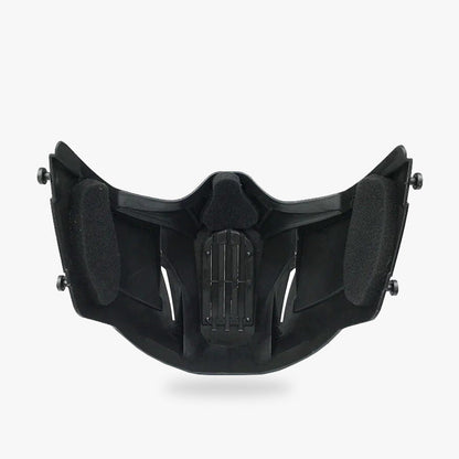 Masque Japonais Ninja Noir Shinobi en Résine