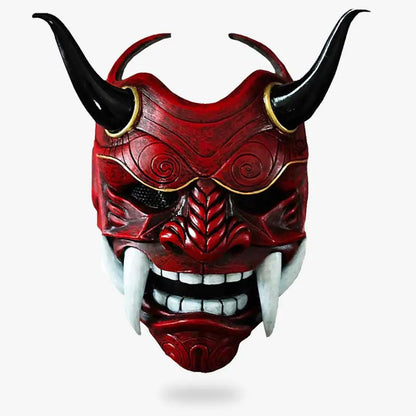 Masque Japonais Démon Hannya en Fibre de Verre