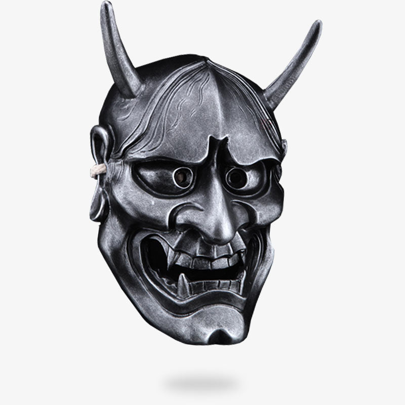 Masque Hannya Traditionnel en Résine Réglable