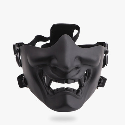 Masque Oni Ninja Sombre en Résine