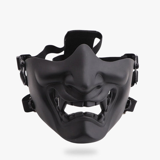 Masque Oni Ninja Sombre en Résine