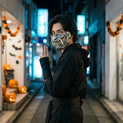 Masque Samouraï Oni Menpo pour Adulte