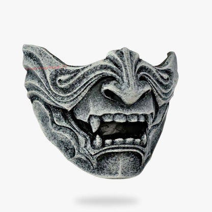 Masque Samouraï Inspiré du Dragon et de l'Oni