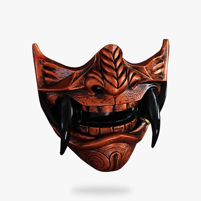 Masque Samouraï Traditionnel en Fibre de Verre