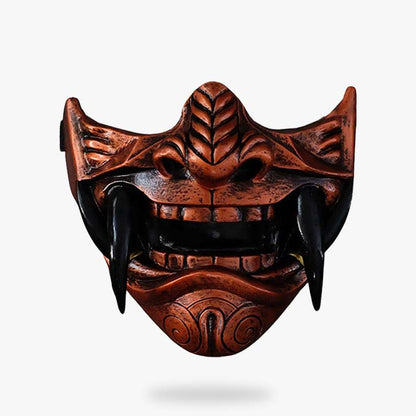 Masque Samouraï Traditionnel en Fibre de Verre