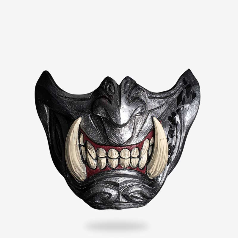 Masque Samouraï Oni Menpo pour Adulte