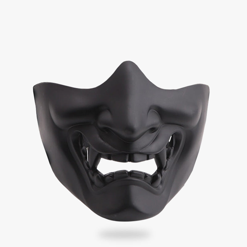 Masque Oni Ninja Sombre en Résine