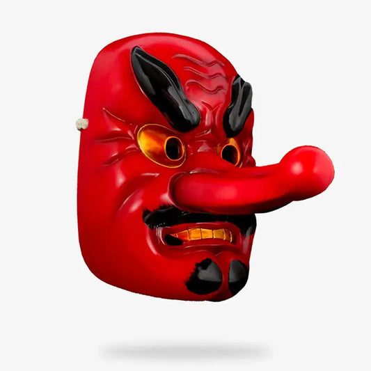 Masque Tengu Long Nez en Résine