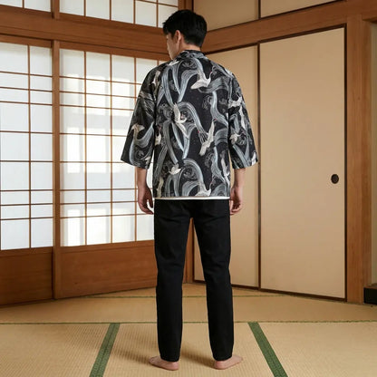 Haori Tsuru et Vagues Nami