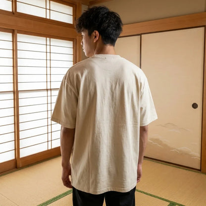 Maneki Neko T-Shirt Tokyo et Grande Vague