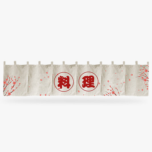 Noren Restaurant Kanji et Fleurs de Cerisier