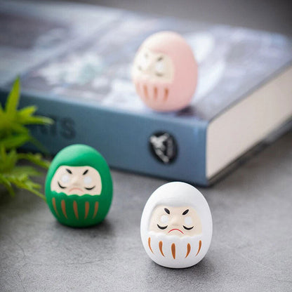 Daruma Ichi Blanc en Céramique 4,5 cm