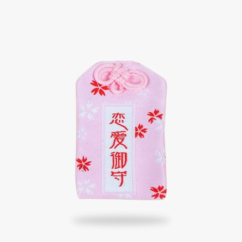 Omamori Amour Motif Fleurs de Sakura