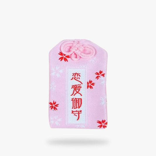Omamori Amour Motif Fleurs de Sakura