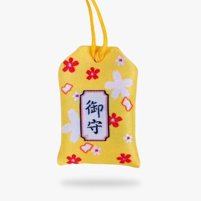 Omamori Kanji à Motif Carpe Koï
