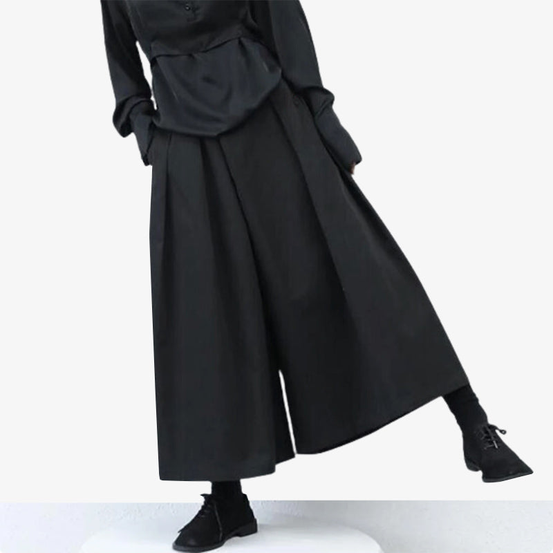 Pantalon Hakama Femme Coton et Polyester