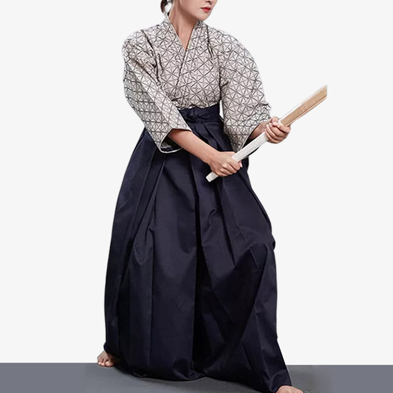 Pantalon Hakama Femme Arts Martiaux Coton