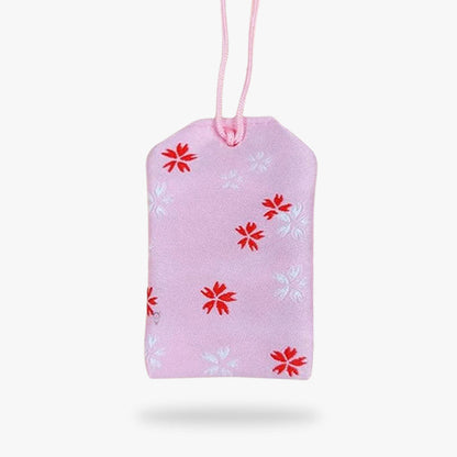 Omamori Amour Motif Fleurs de Sakura