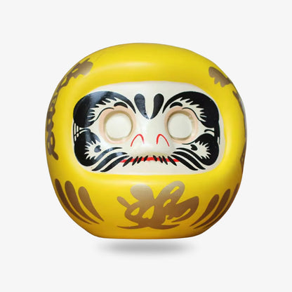 Daruma Jaune Tirelire 11 x 11 cm