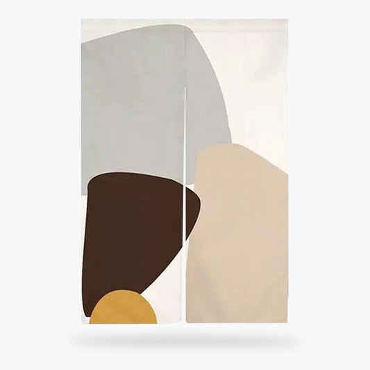 Noren Design Moderne Abstrait