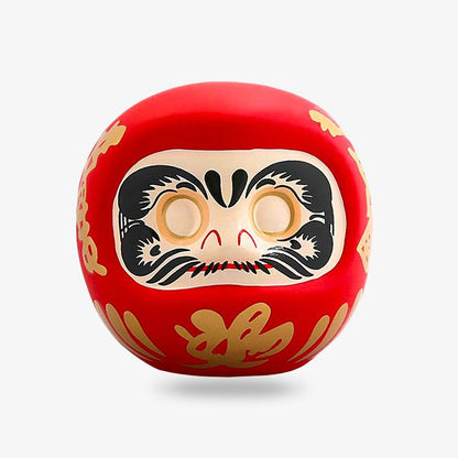 Daruma Rouge Porte-Bonheur Tirelire