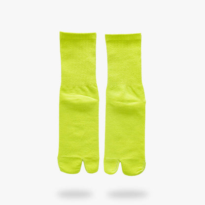 Chaussettes Tabi Couleurs Vives en Coton