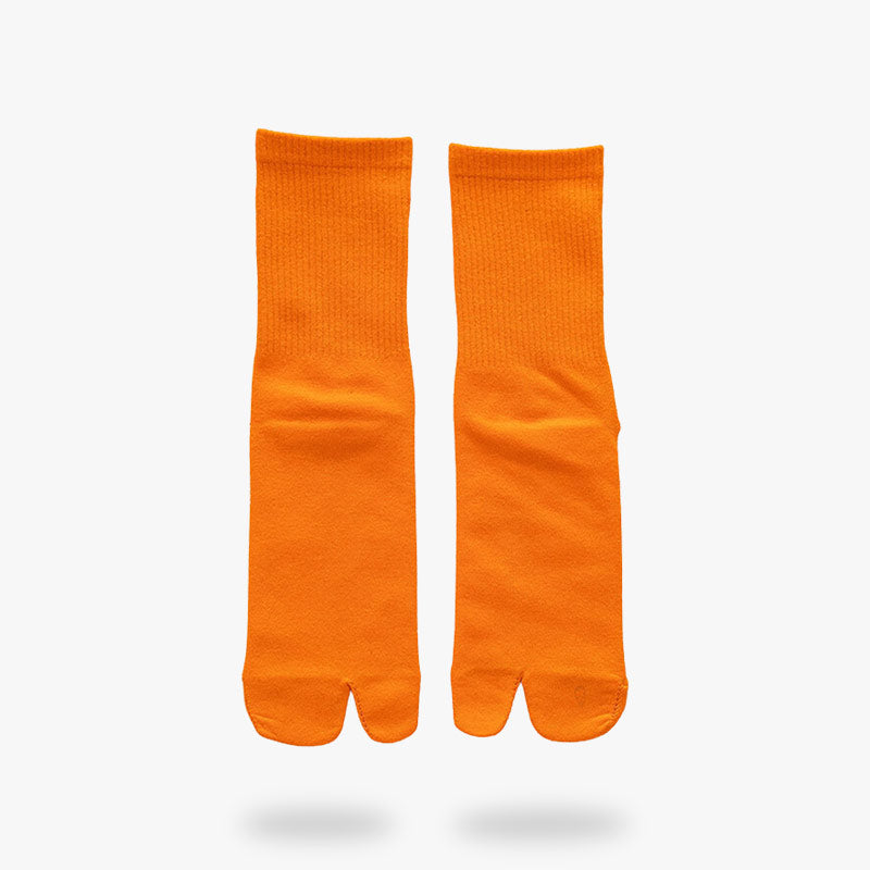 Chaussettes Tabi Couleurs Vives en Coton