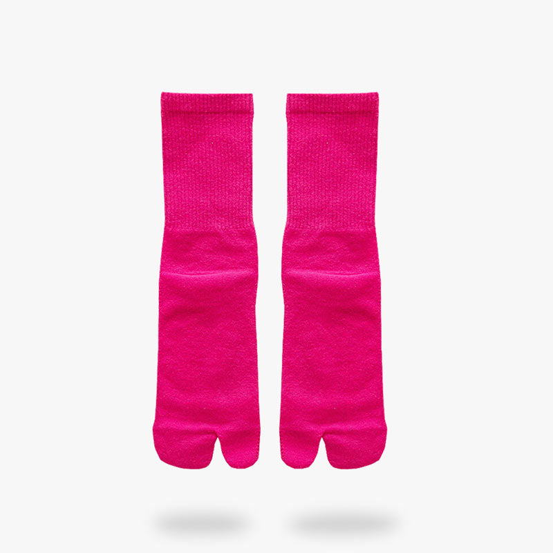 Chaussettes Tabi Couleurs Vives en Coton