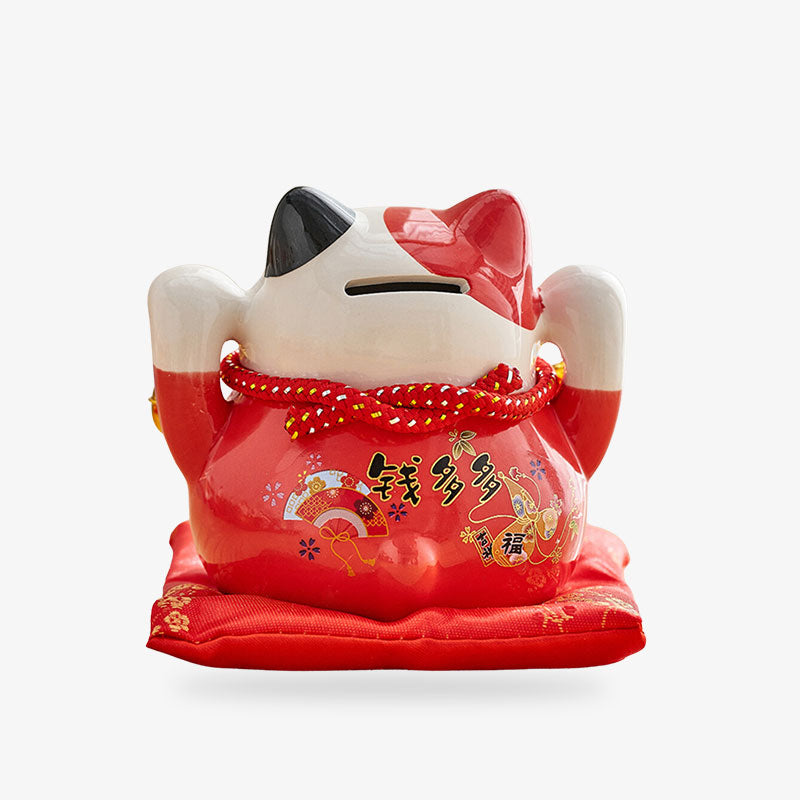 Maneki Neko Tirelire en Céramique 11 cm