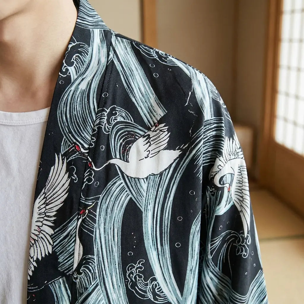 Haori Tsuru et Vagues Nami
