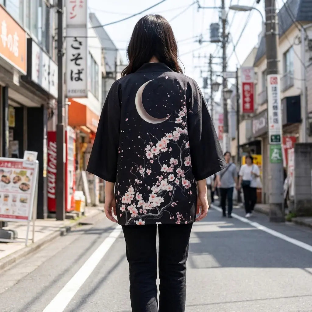 Haori Homme Lune Tsukuyomi