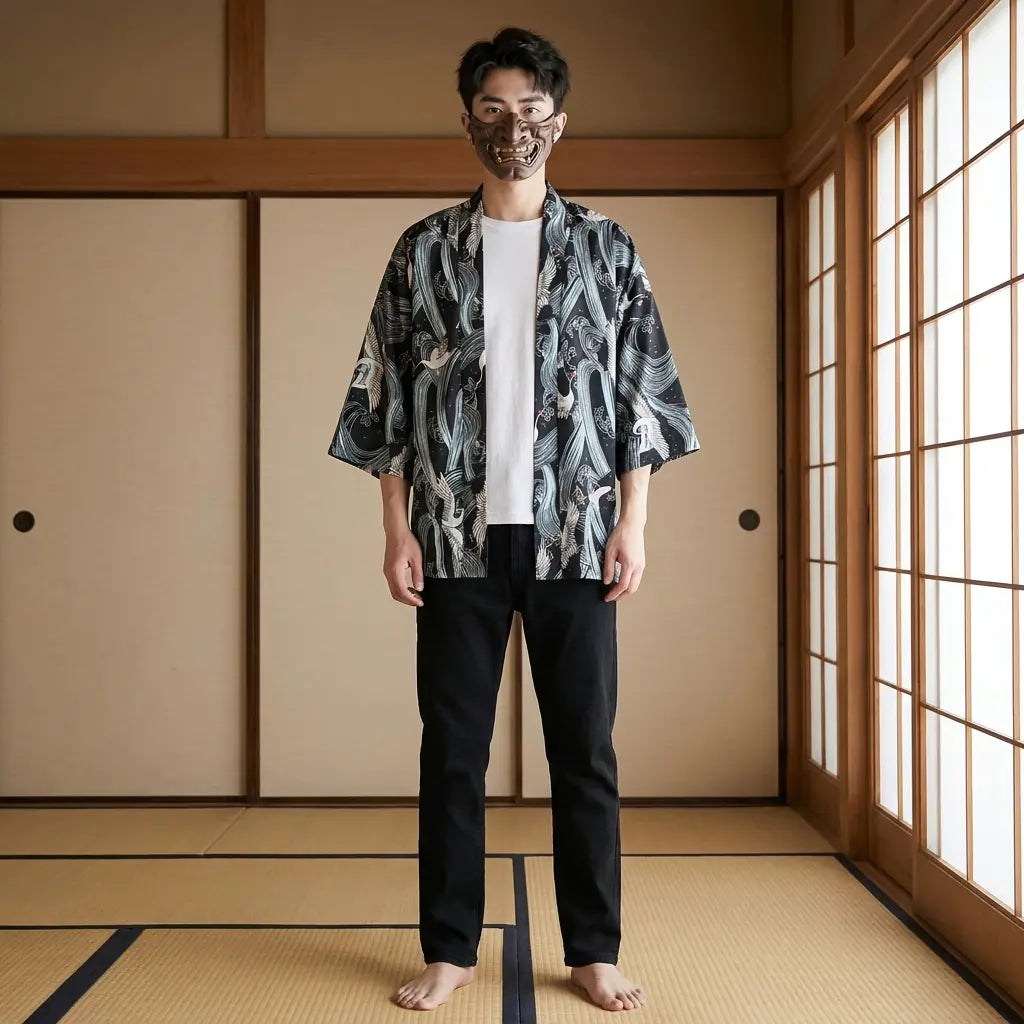 Haori Tsuru et Vagues Nami