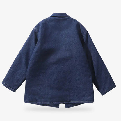 Haori Bleu Indigo en Coton